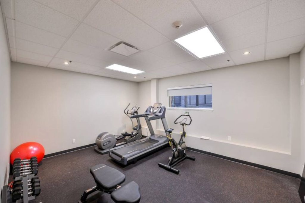 On Site Fitness Centre for residents and guests - Located on the main floor.