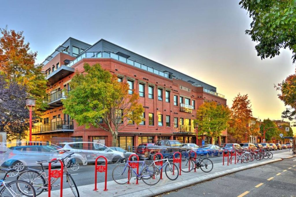 Home of the Heritage View Suite, the Abacus Building / 595 Pandora Avenue.