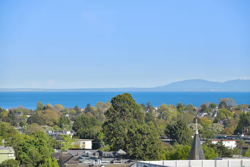 Views of the Straight of Juan de Fuca.