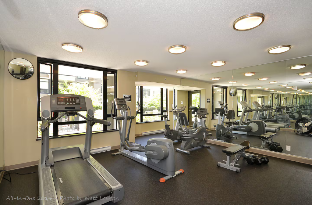 Community fitness room