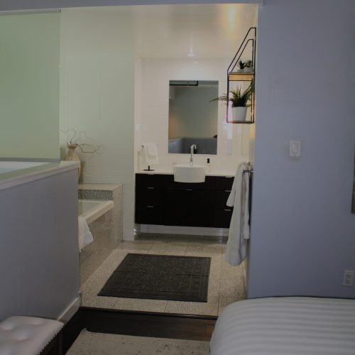 Upstairs Walkway to Bathroom